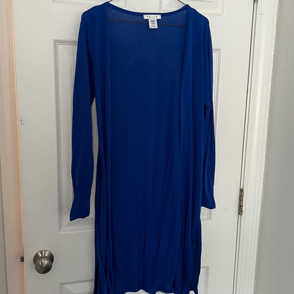 Blue Long Cardigan 💙